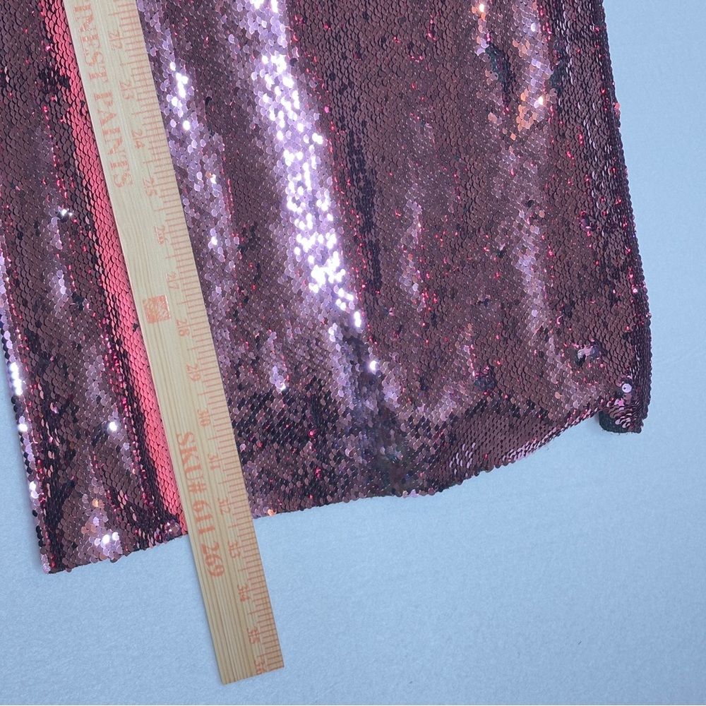 Zara Pink Sequin Mini Dress - Picture 6 of 7